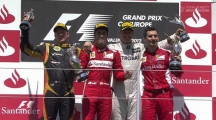【F1】アロンソ・ライコネン・シューマッハの新旧フェラーリチャンプが表彰台 ついでにミカサロも