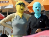中国のおばちゃんの間で流行してる「日焼け防止顔面マスク」がヤバイ