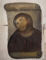 【スペイン】フレスコ画を修復した素人が、著作権を求めて教会と対立